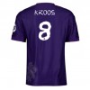 Maglia ufficiale Real Madrid Kroos 8 4th 2023-24 per Uomo